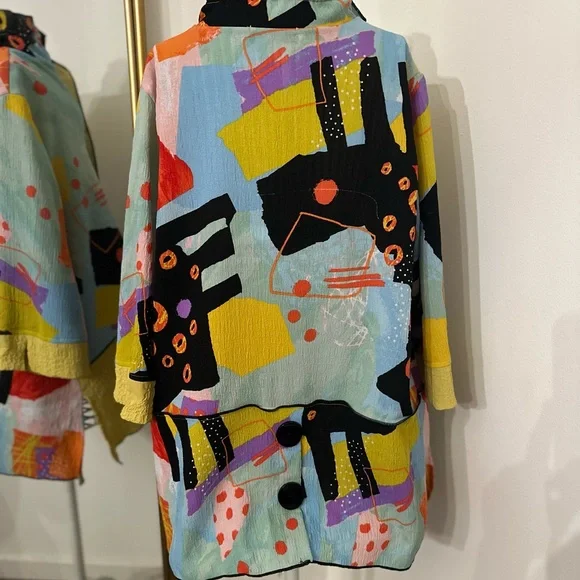 💛💜Colorful Women's Jacket💜💛 - Picture 5 of 7